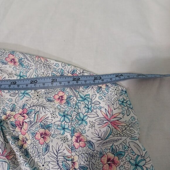 Tommy Bahama Shirt Mens XXXL Blue White Long Sleeve Floral Vented The Siesta Key - Picture 8 of 10